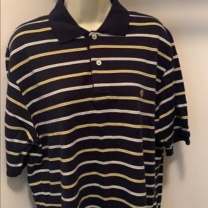 Christian Dior Striped Polo Shirt